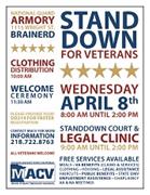 Stand Down For Veterans April 8